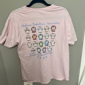 University of Alabama rush tee!